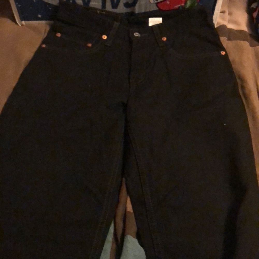Brand new Levi black jeans 550